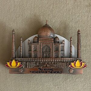 Taj Mahal 7 Wonders of the World Business Card Holder